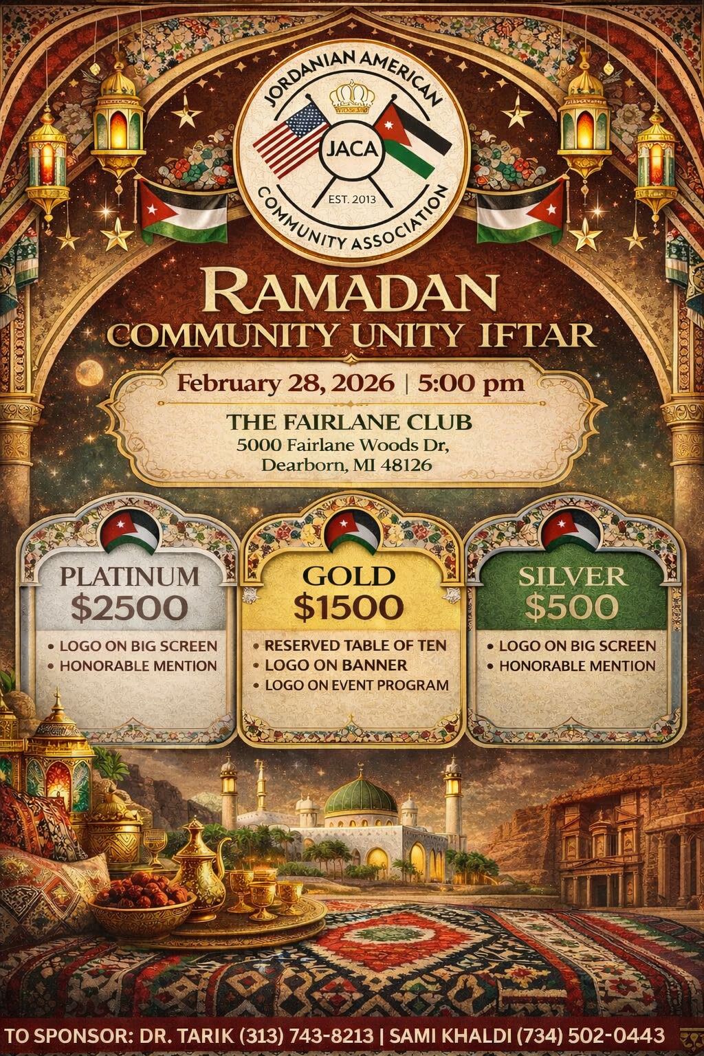 Ramadan Iftar Sponsorship